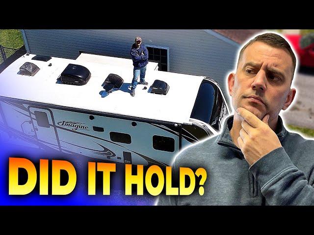 The RV Eternabond Roof Seal Modification 1 Year Later