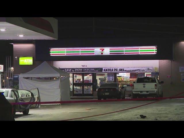 Body camera captures shooting between suspect, Denver officer at gas station