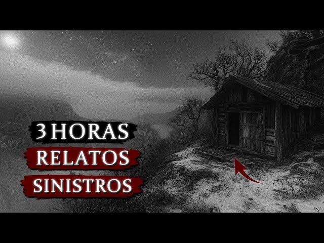 15 HISTÓRIAS DE TERROR PERTURBADORAS | RELATOS REAIS (ESPECIAL DE 3 HORAS)