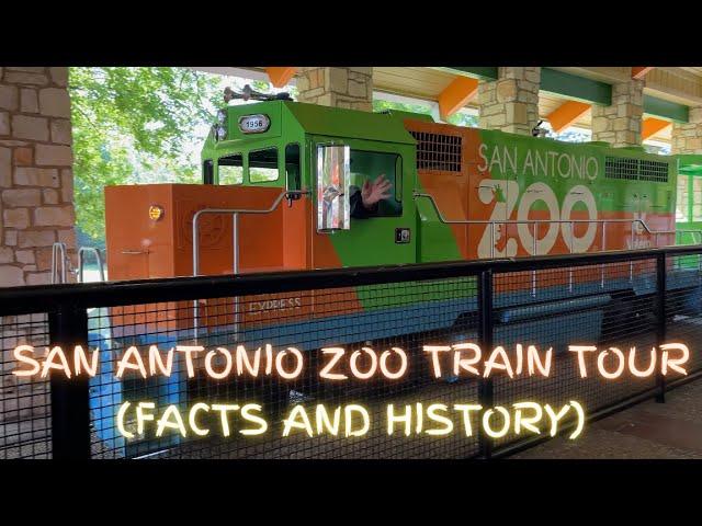 San Antonio Zoo Train Tour on the C.W.T Train/  Brackenridge Park History and Facts