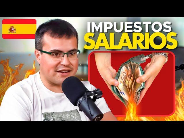 Así ESTÁN los Impuestos y Salarios en ESPAÑA