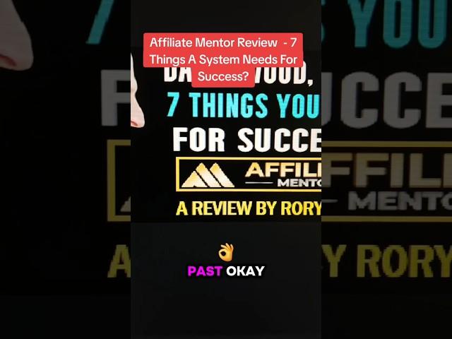 Affiliate Mentor Review  - Must Watch! #affilliatementor #review #saveclub