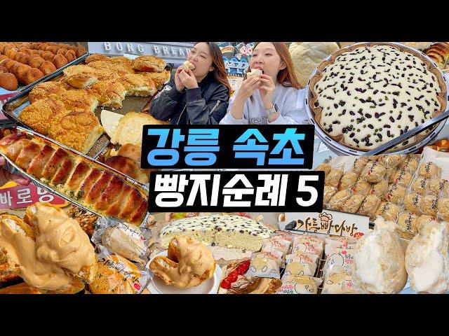 강릉, 속초까지 가서 빵만 조지는 사람이 있다???? ( 베이커리가루 / 강원도막걸리빵 / 빵다방 / 봉브레드 / 바로방)