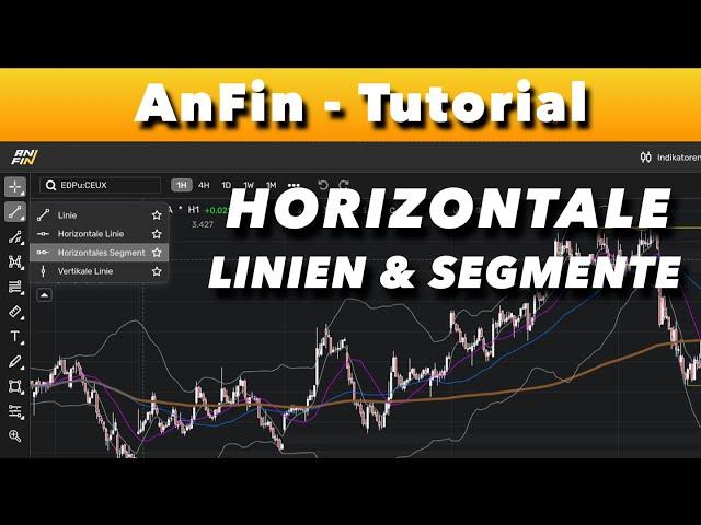 AnFin-Tutorial: Horizontale Linien und Segmente