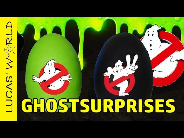 GIANT GHOSTBUSTERS PLAY DOH SURPRISE EGG! New 2016 Ghostbusters Blind Bags Characters Figures PART 2