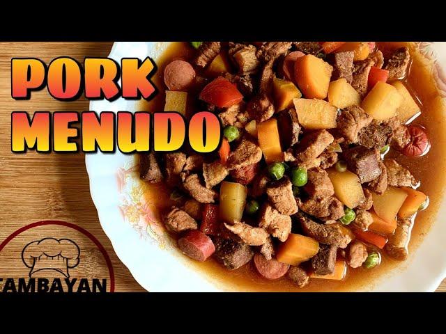 PORK MENUDO | GINAMAY | EASY TO COOK NEGOSYO RECIPE | Tambayan Cooking Lutong Bahay
