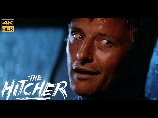 The Hitcher (1986) John Ryder Scene Movie Clip Upscale 4k UHD HDR - Dolby Vision Rutger Hauer