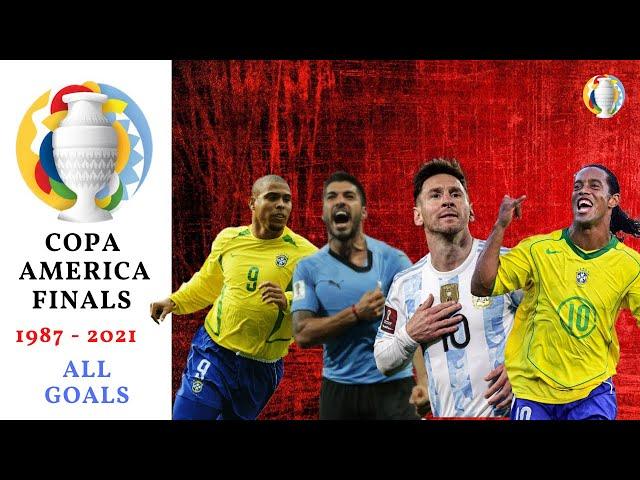 Copa America Finals (1987-2021) All Goals