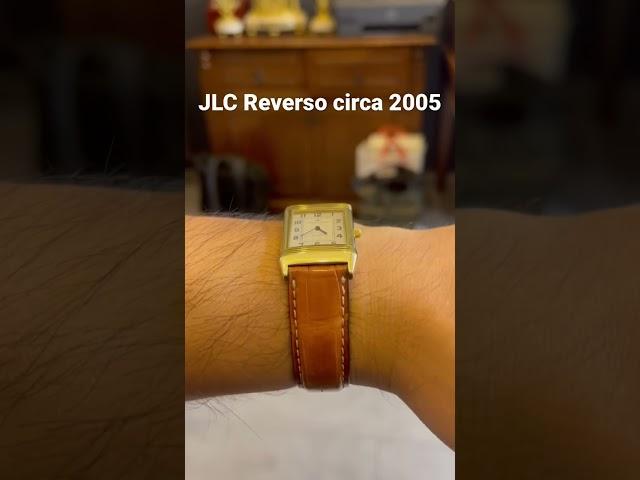 JLC Reverso 18k gold circa 2005 #jlc大好き #vintage #watch #reverso #shorts #oldisgold