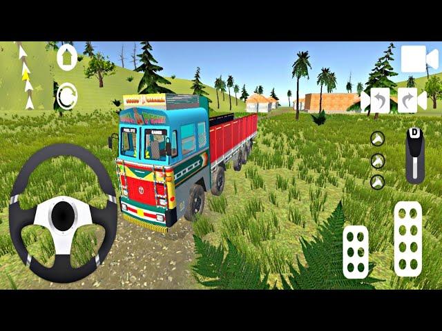 Offroad Tata Truck Driving Game - indian Game Simulator - Android Gameplay 974