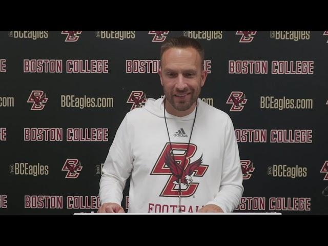 Football: Jeff Hafley Media Availability (Aug. 12, 2022)
