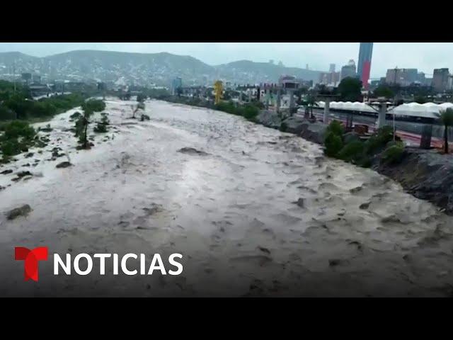 Muerte y destrucción en México tras el paso de la tormenta tropical Alberto | Noticias Telemundo