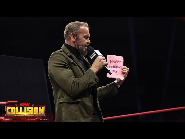 “The Patriarch” Christian Cage wishes you a Happy Father’s Day! | 6/15/24, AEW Collision