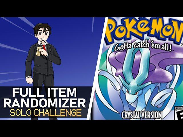 How Fast Can I Beat Pokemon Crystal with All Items Randomized?