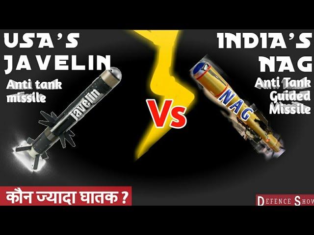 NAG anti tank guided missileVs Javelin Anti tank missile | Indian Defence Updates | Defence Show