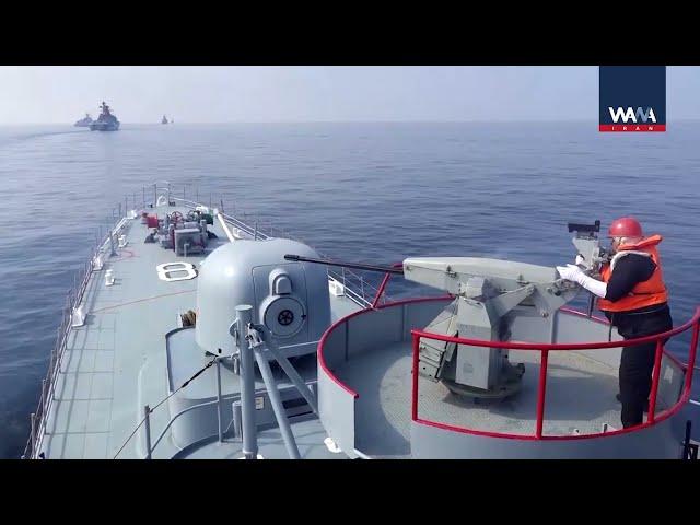Security of the Strait of Hormuz, the Bab el-Mandeb Strait, and the Malacca Strait... naval drill