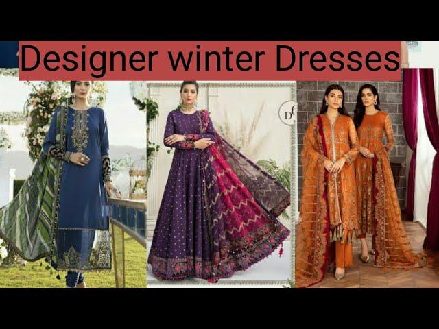 How to design winter dresses||Designer winter collection 2020||Fashion beauty 786||Latest Ideas 2020