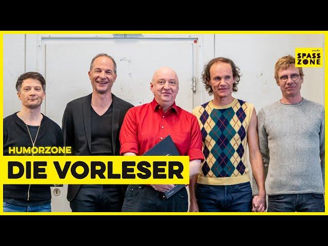 Die Vorleser mit Olaf Schubert & Stephan Ludwig, Leo & Gutsch und Horst Evers | MDR SPASSZONE