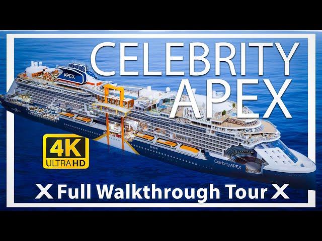 Celebrity Apex | Full Cruise Ship Tour & Review | 4k Ultra view 2023 | Celebrity Cruise Lines