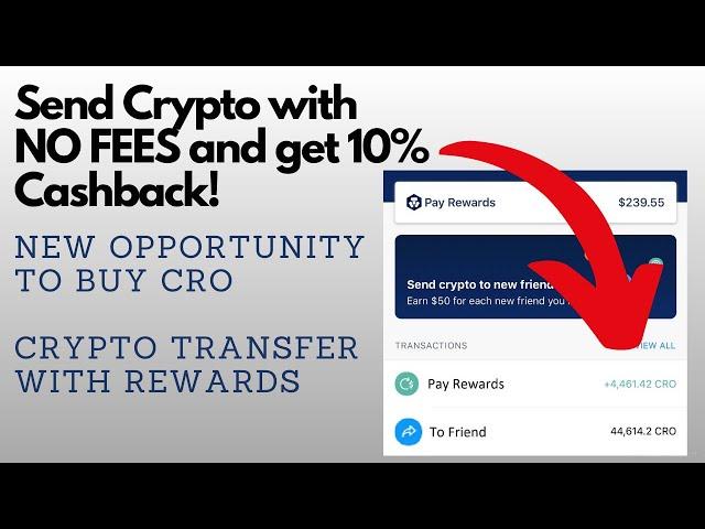 The best #Crypto App! |Send crypto with NO FEES10% CashbackBuy CRO cheaper|CRYPTO.COM #3