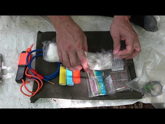 Hot Tenting Fire Kit.