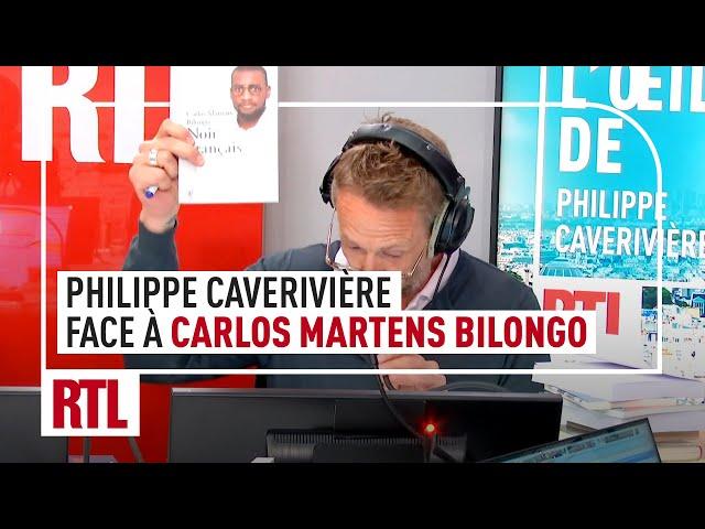 Philippe Caverivière face au député Carlos Martens Bilongo