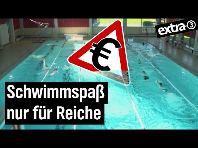 Realer Irrsinn: Teurer Schwimmsport in Penzberg | extra 3 | NDR