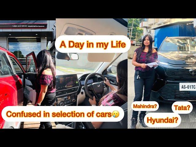 A day in my life | test drive of Mahindra,Tata & Hyundai