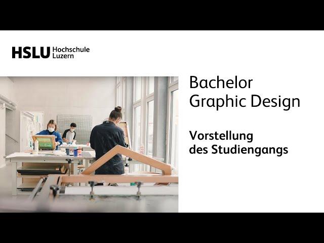 Bachelor Graphic Design – Vorstellung Studiengang