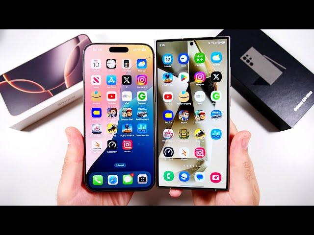 iPhone 16 Pro Max vs Galaxy S24 Ultra - Which is Better for YOU