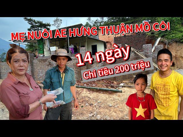 AE HƯNG THUẬN ĐỔI ĐỜI .! MẸ NUÔI BÊN MỸ VỀ TÀI TRỢ HƠN 300 TRIỆU XÂY DỰNG NGÔI NHÀ TO ĐẸP NHẤT BẢN !