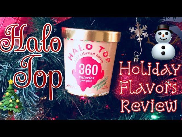 Halo Top Holiday Flavors Review | Yum!!! or Scum???