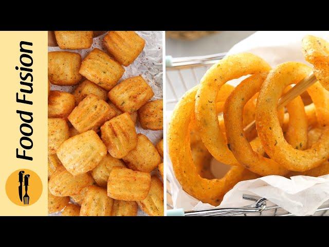 2 Crispy Potatoes Snacks Recipes by Food Fusion