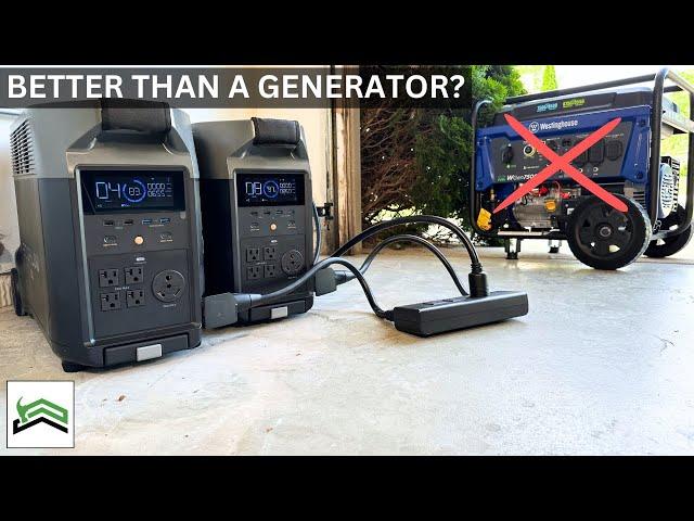 Can The EcoFlow Delta Pro Replace Your Gas Generator | Whole Home Backup Power