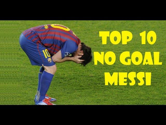 Lionel Messi ● Top 10 Open Goal Misses ● Top 10 Goles Fallados