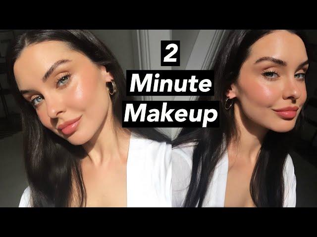 QUICK & EASY 2 MINUTE EVERYDAY SUMMER MAKEUP | KatesBeautyStation