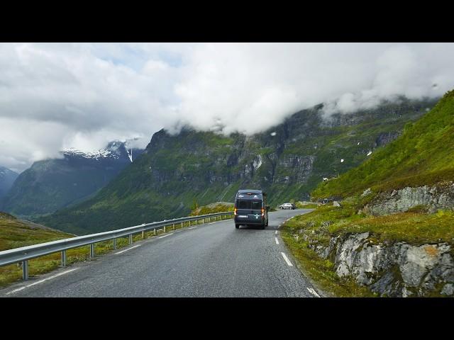 Geiranger Scenic Drive 4K | Grotli to Geinranger, Norway