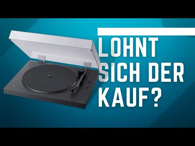 Sony PS-LX310BT Bluetooth Plattenspieler ► Sony Plattenspieler im Test