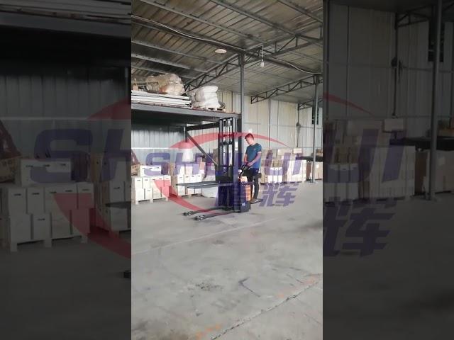 standing model full electric stacker