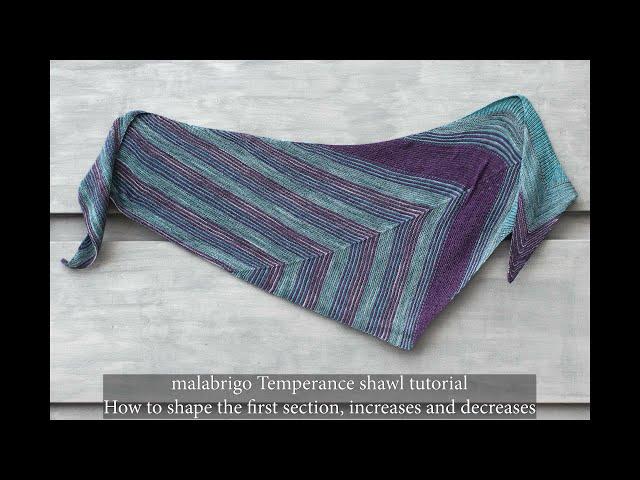 Temperance KAL - How to shape Section 1