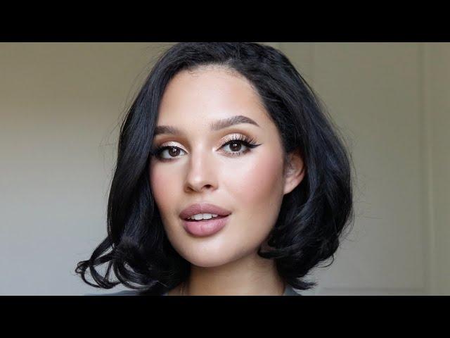 easy glam makeup + life updates