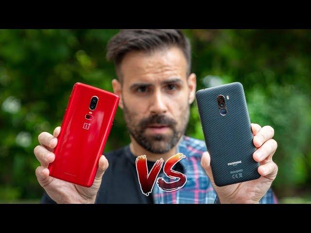 Pocophone F1 vs OnePlus 6 Review // There can only be One! 