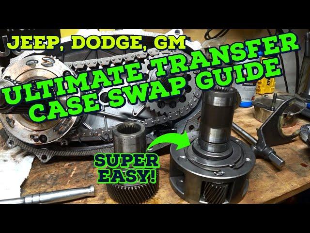 Transfer Case Swap for Beginners - Everything you need to know!