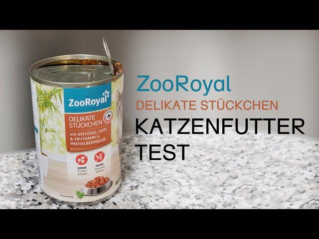 ZooRoyal Delikate Srückchen Katzenfutter Test