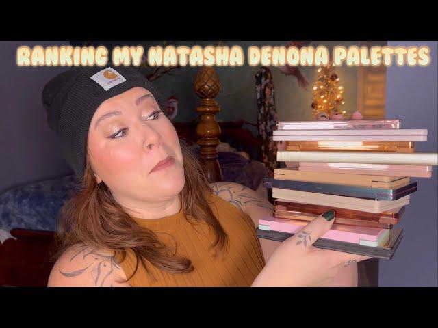 Ranking all my Natasha Denona Palettes by USAGE | 2024