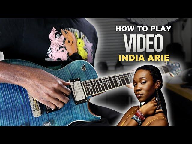 EASY R&B Guitar Lesson - How to Play Video by India Arie