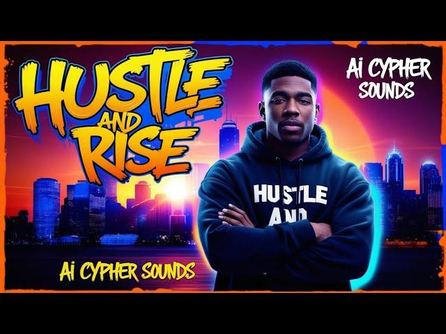 Hustle and Rise | Motivational Upbeat Rap Anthem | AI Cypher Sounds