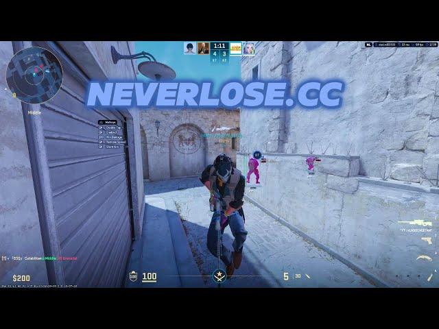 CS2 HvH HIGHLIGHTS DOMINATION FT.NEVERLOSE.CC