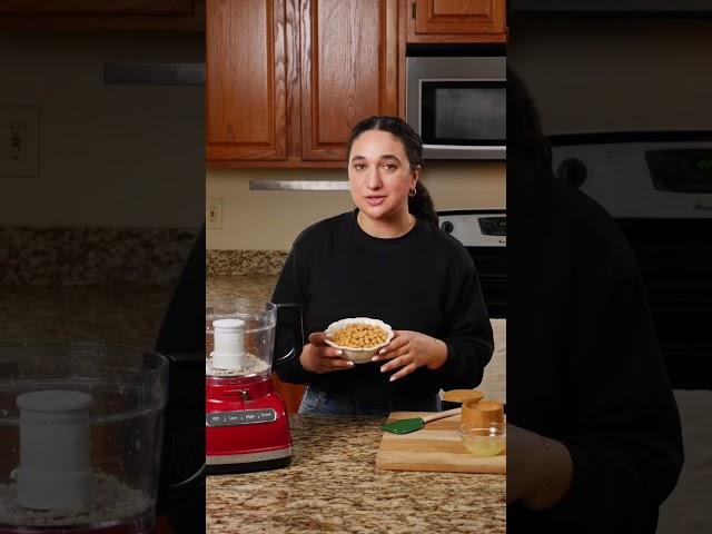 How to make homemade hummus 🫓 #hummus #quickrecipe #cooking