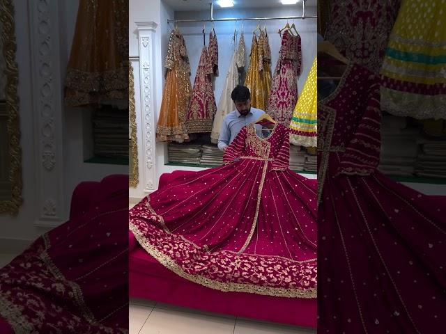 @KSHKIN @Sakshi Sindhi gulabi pink Wedding bridal collection 2024 Walima party wedding reception